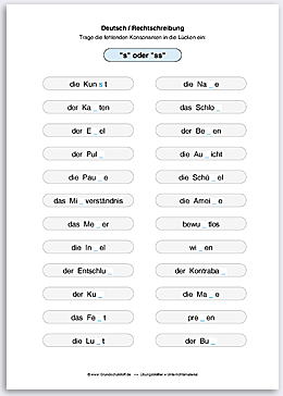 Download => Rechtschreibung => Silbentrennung (15)