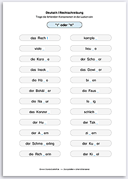 Download => Rechtschreibung => Silbentrennung (20)