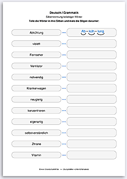 Download => Rechtschreibung => Silbentrennung (11)