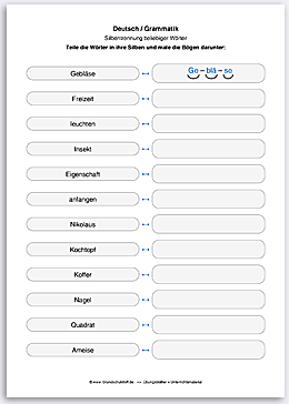 Download => Rechtschreibung => Silbentrennung (6)