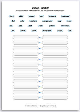 Download => Vokabeln nach Thema kombinieren (4)