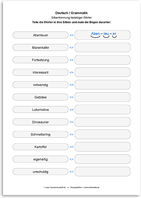 Download => Rechtschreibung => Silbentrennung (11)