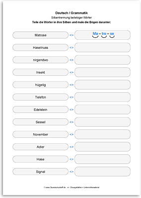 Download => Rechtschreibung => Silbentrennung (7)