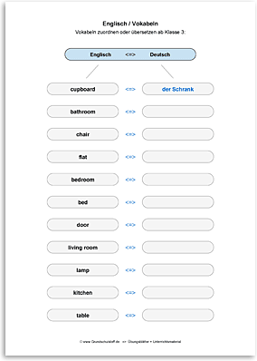 Download => Vokabeln zuordnen oder übersetzen (18)