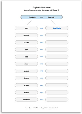Download => Vokabeln zuordnen oder übersetzen (19)