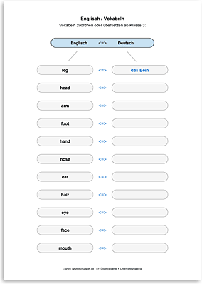 Download => Vokabeln zuordnen oder übersetzen (20)