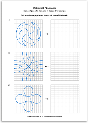 Download => Geometrie => Zirkelübungen (4)