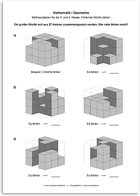 Download => Geometrie => Fehlende Würfel zählen (4)