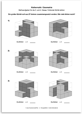 Download => Geometrie => Fehlende Würfel zählen (5)