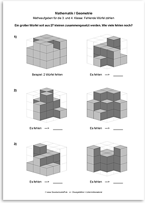 Download => Geometrie => Fehlende Würfel zählen (7)