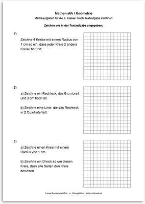 Geometrie 4 klasse