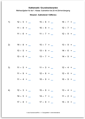 Mathe ausdrucken zum 2.klasse arbeitsblätter