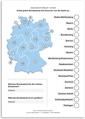 Download => Bundesländer in Deutschland (1)